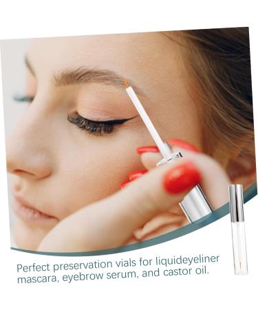 MUSISALY 20 Pcs Mascara Tube with Wand Mascara Containers Empty Oils Empty Eyelash Serum Tube - Buy Online on GoSupps.com