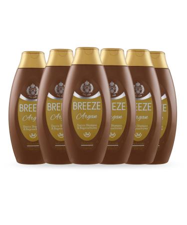 BREEZE | Argan bubble bath and shower shampoo 6x400 ml