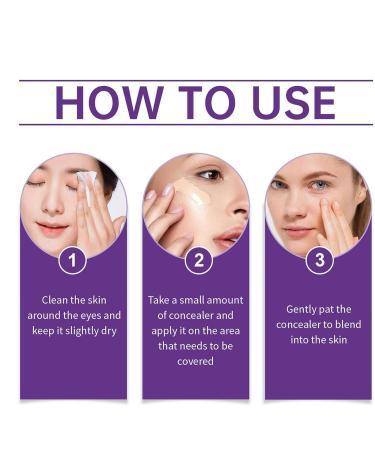 Stick de correcteur d'impr cision b ton de correcteur Correcteur Correcteur Stick de couverture de couverture compl te | Finition cr meuse de maquillage de 7 5 ml pour les yeux le maquillage la cou B: Tward l ger de la peau 1 unit (Lot de 1) - Buy Online on GoSupps.com
