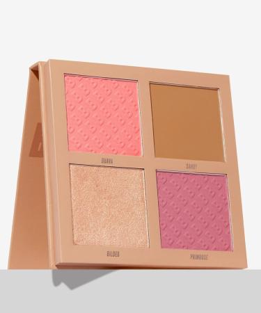 BEAUTY BAY Dream Delight Face Palette - Highlighter, Bronzer & Blush All In One - Vegan & Cruelty Free - Light to Medium Skin Tone - Buy Online on GoSupps.com