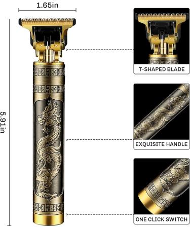 A rechargeable grooming kit for men that includes a beard trimmer and hair clippers equipped with 4 limit combs for various cutting lengths. This professional set is designed for barbers and makes an - Buy Online on GoSupps.com