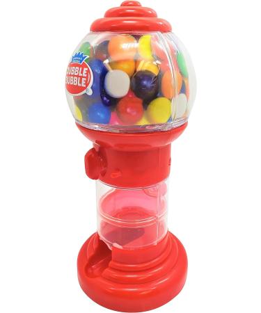 7.5" WHIRL-WIN GUMBALL MACHINE with Gumballs Included. (Red) - Buy Online on GoSupps.com