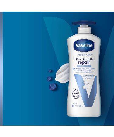 Vaseline Intensive Care Advanced Repair Unscented Body Lotion 20.3 oz - Pack of 3 - Buy Online on GoSupps.com
