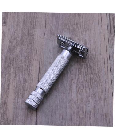 Minkissy Men's Razor Set | 3-in-1 Shaving Kit with Solid Wood Handle | Premium Shaving Blades for Smooth Shave | International Shipping Available - Buy Online on GoSupps.com