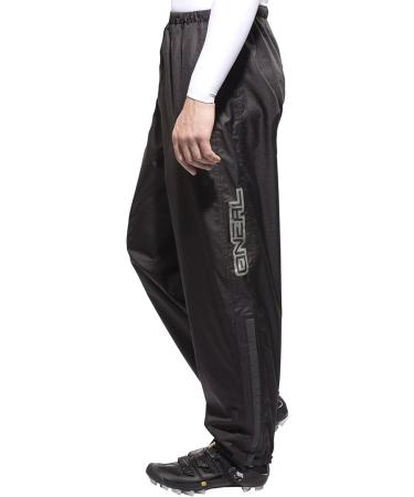 Oneal Shore II Bicycle Rain Pants - 100% Water-Repellent MTB MX Downhill Freeride Gear for Adults - Black S - Buy Online on GoSupps.com