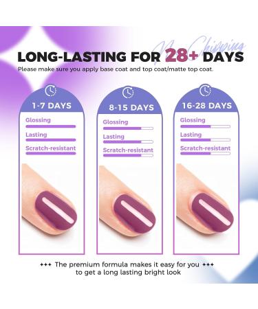 UV Gel Nails Set Gel Nail Polish Set 28 Pieces Shellac Nail Polish with Base Coat Shiny Top Coat & Matte Top Coat Nail Gel Colours UV Gel Shellac Nail Polish for DIY Nail Art Nail Design - Buy Online on GoSupps.com