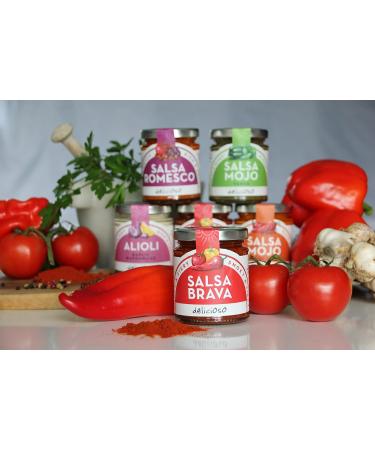 Salsa Brava Smoky & Fiery 165g - Authentic Mexican Flavor | Buy Now - Buy Online on GoSupps.com