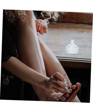minkissy 1pc Nail Art Crystal Cup Nail Brush Dip Cup Manicure Care Tools Clear Tumbler Nail Tech Accessories Clear Fingernail Polish Acrylic Nail Brush Nail Brush Acrylic Clear Plates Glass - Buy Online on GoSupps.com