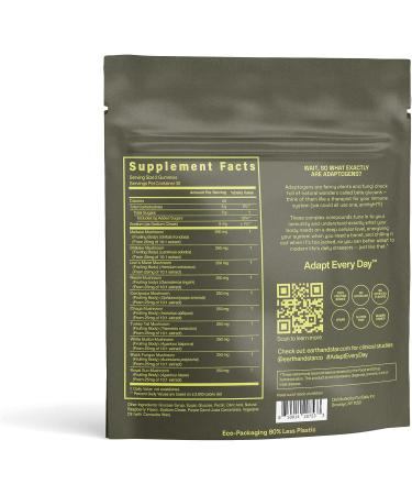 Earth & Star 10 Mushroom Blend Gummies | 2500mg Mushroom Complex | Immune Support & Cognitive Boost | Lion's Mane, Chaga, Turkey Tail & More | 60 Gummies - Buy Online on GoSupps.com