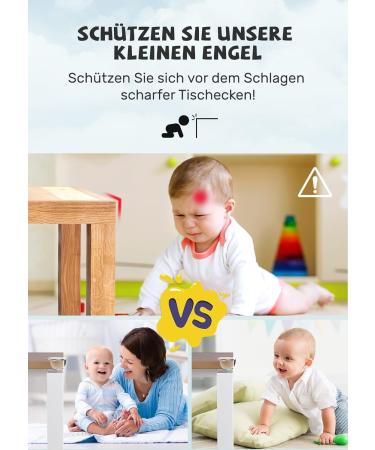 LANPARD Corner Protection for Babies - 30pcs Soft Non-Toxic Self-Adhesive Edge Guards for Furniture - Clear & Transparent Safety Solutions - Buy Online on GoSupps.com