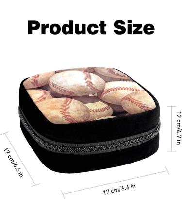 GIAPB Period Bag - Old Vintage Baseball Color - Sanitary Napkin and Pad Holder - Buy Online on GoSupps.com