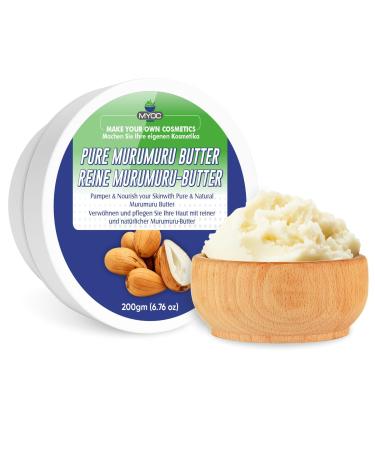 Murumuru Butter | Kosmetische Qualit t | Reich an Laurins ure f r seidiges Haar und hydratisierte Haut | Ideal f r Balsame Butter Seifen und Haarmasken 200 g / 7 05 oz