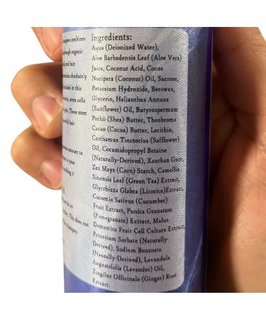 PhytoWorx Organic Hair Loss Shampoo | Plant Stem Cells for Hair Recovery & Regrowth | Color Safe - Buy Online on GoSupps.com