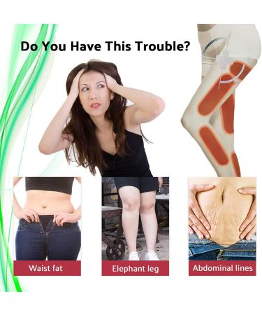 Professional Legs Sticker Artifact Tighten Calf with Natural Ingredients Weight Loss Thin Butterfly Arm - Buy Online on GoSupps.com