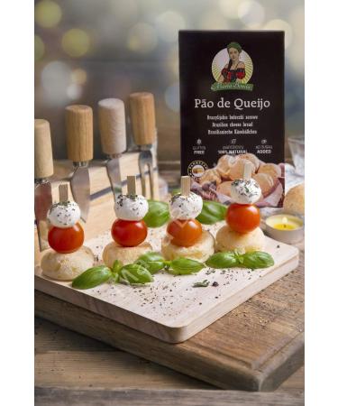 Pao de Queijo 3x400g Brazilian Cheese Bread Mix - Gluten Free - No additives - Fast and Easy to Bake - Ideal for Grill - Buy Online on GoSupps.com
