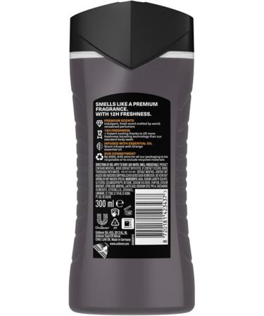 AXE Fine Fragrance Collection Gel douche Premium Black Vanilla 6 x 300 ml pour 12 heures de fra cheur longue dur e donne un parfum spectaculaire sous la douche - Buy Online on GoSupps.com