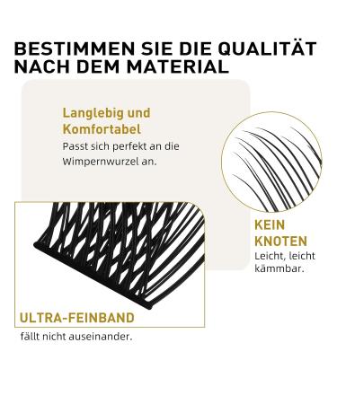 72 PCs B & Q DIY Eyelashes - Reusable Wispy Fluffy Individual Eyelash Extensions for Beginners (C-14 mm) - Perfect for Home Use - Buy Online on GoSupps.com