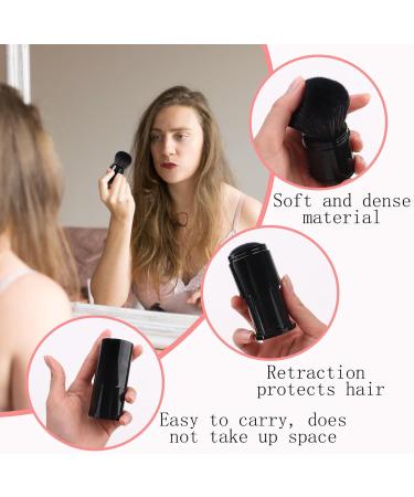 Soft Powder Makeup Brush for Face Professional Mushroom Shaped Blusher Brush for Cheeks retractable Brush for All Face Makeup & Foundation Mineral Make up Foundation Perfect Travel - Buy Online on GoSupps.com