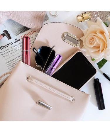 Yamadura Mini Refillable Perfume Atomizer Bottle - Portable 5ml Spray - 4 Pack (Blue Black Gold Pink) - Ideal for Travel - Buy Online on GoSupps.com