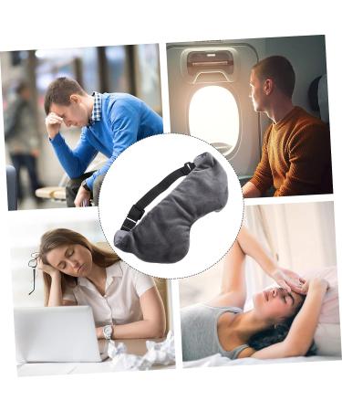 PLAFOPE Gravity Eye Mask for Men - Gel Face Mask for Sleeping - Heatable Eyeshade with Glass Beads - Blackout Blindfold for a Restful Night's Sleep - Buy Online on GoSupps.com
