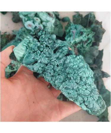 Natural Crystal Rough Leftover Material Natural Malachite Offcut Rough Raw Peacock Stones and Minerals Specimen Irregular Rock Crystal Bulk Collecting Decoration (Size : 500g in Bulk) - Buy Online on GoSupps.com