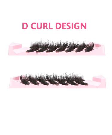 Fluffy Mink Manga Wet Look Eyelash Extension Kit - 98 Cluster Lashes | 8-16MM - Buy Online on GoSupps.com