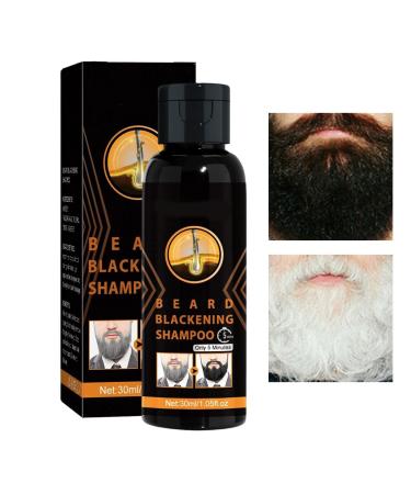 Black Hair Shampoo Beard Care Multiflorum Organic Natural Fast Hair Dye Plant Essence Black Hair Color Dye Shampoo for Men Pologmase