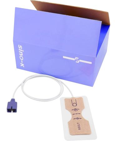 Buy FDA/CE Approved Disposable SpO2 Sensor for Nellcor MAX-A Probe (9 Pins) - Pack of 12 | International Shipping Available - Buy Online on GoSupps.com