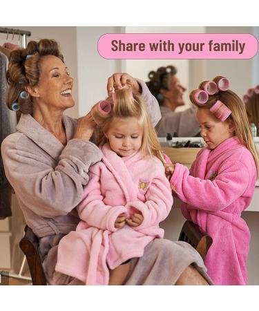 PandyCare 32 PCS Hair Roller Set for Long & Short Hair - No Heat, Hair-friendly, Natural Effect - Includes Rollers, Clips, Comb, Storage Bag - Buy Online on GoSupps.com