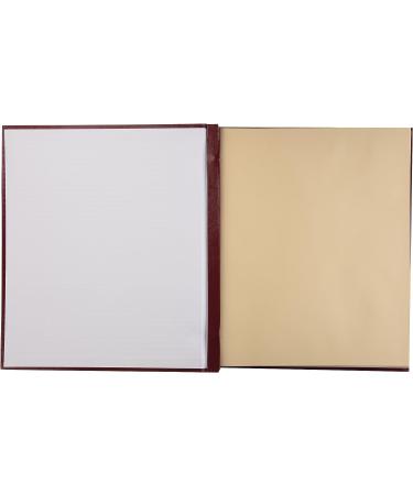 Pioneer Jumbo Family Memory Album - 11 3/4x14 Scrapbook with 100 Archival Buff Pages - Burgundy Covers - Buy Online on GoSupps.com