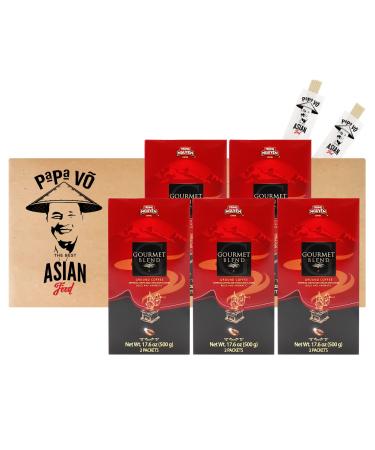 Pack of 5 (5x500g) Trung Nguyen Gourmet Blend ground coffee (Papa Vo )