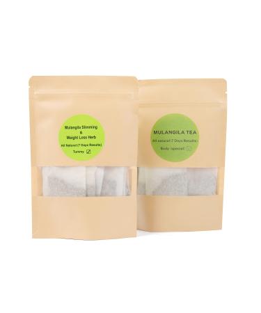 MULANGILA Herbal Tea Blends (Body Special + Flat Tummy)