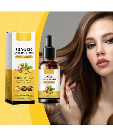 Shantou Youjia 2pcs Ginger Hair Growth Oil Ginger Hair Growth Oil Ginger Essential Hair Oil AntiHair Loss Ginger Serum Hair Restoration Ginger Serum Hair Loss and Hair Thinning Treatment - Buy Online on GoSupps.com
