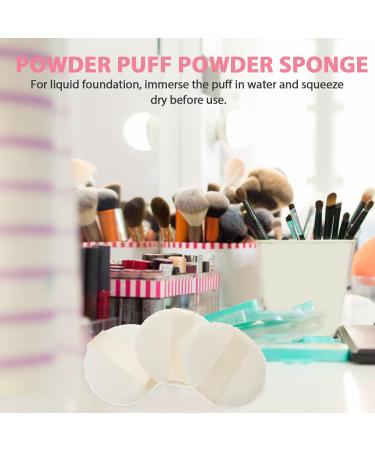 Ultraich Velor Powder Quack - 3 Pieces 6.4 cm Round Fluffy Tumbling Applicator for Loose Face & Baby Powder | Washable Makeup Tool - Buy Online on GoSupps.com