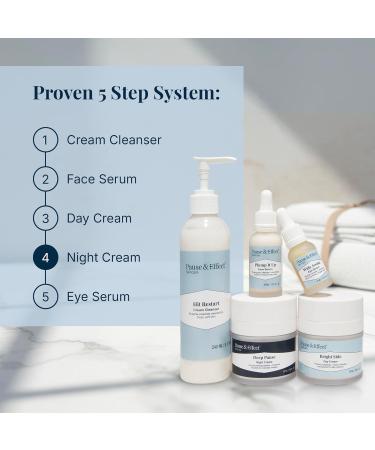 Pause & Effect Night Cream for Menopausal Skin Peptide and Hyaluronic Acid Moisturizer with Wild Yam Deep Hydration and Overnight Repair for Firmness and Renewal - Buy Online on GoSupps.com