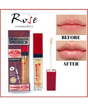 ROESIA Rose Lip Plumper Gloss Set | Effective 5-Star Plumping Lip Gloss | Too Faced Lip Injection Alternative - Buy Online on GoSupps.com