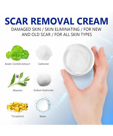 50ml Skin Repair Stretch Mark & Scar Removal Cream - Effective Surgery, Injury & C-Section Scar Lightening Treatment & Toenail Clippers Removal Solution - Buy Online on GoSupps.com