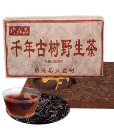 Th Pu'er chinois 1000g (2.2LB) Th Puer m r Th noir Arbre mill naire Th sauvage Th bouilli Vieux arbres Pu Erh Th Soins de sant Pu Er Th Vert Bon