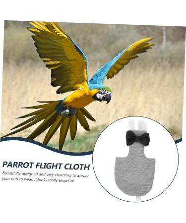Shop Minkissy Flying Bird Diapers | Multifunctional Pet Costumes & Clothing - Gray Cotton 17x9cm - Buy Online on GoSupps.com