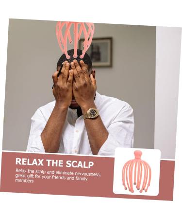 FOMIYES 2 STK Head Massager - Multifunctional Scalp Massage Tool for Relaxation & Stress Relief | Pearl Scalp Massager - Buy Online on GoSupps.com