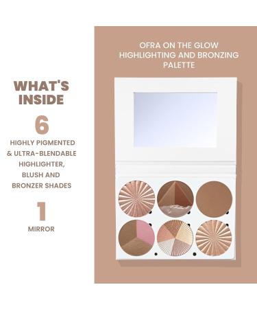 OFRA On the Glow Highlighting & Bronzing Palette for Women - Buy Online on GoSupps.com
