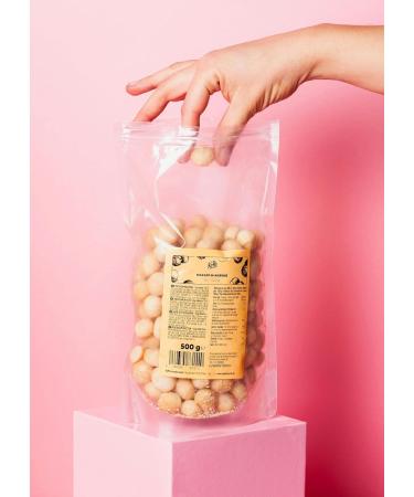 Buy KoRo Macadamias 500g - Natural Whole Macadamia Nuts - Additive-Free Gourmet Snack - International Shipping Available - Buy Online on GoSupps.com