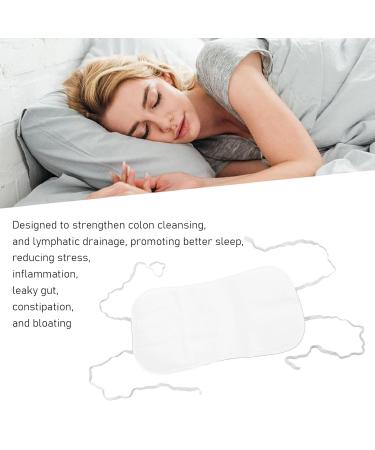 Organic Cotton Castor Oil Pack - Reusable & Washable with Adjustable Band for International Shipping - Buy Online on GoSupps.com