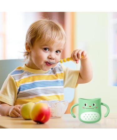 Children s Bathroom Cup Dinosaur Children's Bathroom Mug | Cute Cartoon Shape Tooth Brushing Supplies for Bathroom Travel and Outdoors Cle-ca Green - Buy Online on GoSupps.com