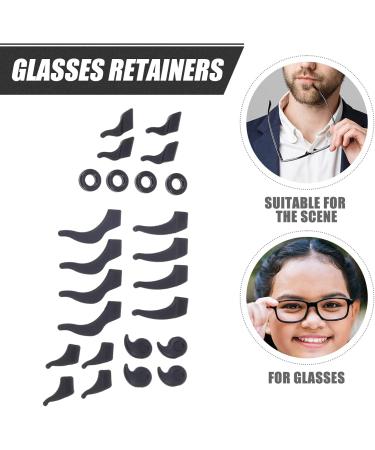 EXCEART Silicone Eyeglass Holder - Anti-Slip Ear Hook & Comfortable Temple Tip - 4.3X1.7CM - International Shipping Available - Buy Online on GoSupps.com