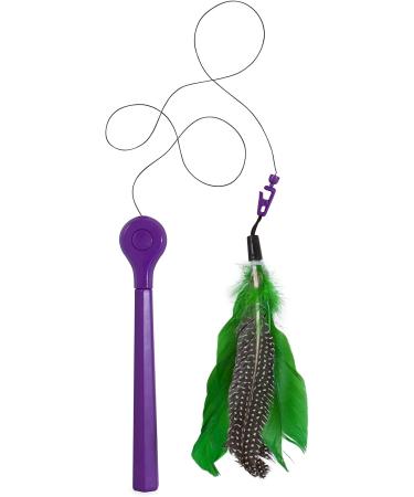 Jackson Galaxy Air Wand with Feather Toy - Available in Various Colors - Buy Online on GoSupps.com