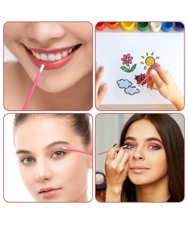 KALIONE 50 Disposable Lip Brushes - Lipstick Applicator Wands for Makeup | Pink Beauty Tool Kit for Women Girls & Men - Buy Online on GoSupps.com