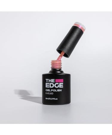 THE EDGE Gel Nail Polish 8ml - The Sheer French - UV/LED Manicure/Pedicure for Salon & Home Use Highly Pigmented/Long Lasting/2-Coat Coverage - Buy Online on GoSupps.com