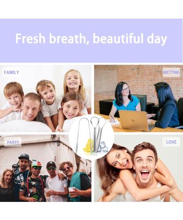 Doopoo Stainless Steel Tongue Cleaner for Adults & Kids | Reduces Bad Breath & Boosts Oral Health - Buy Online on GoSupps.com