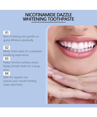 Cleaning Toothpaste - Strengthens Tooth Surfaces & Boosts Wear Resistance Improves Tooth Color Protects Gums Twice Daily Use (Morning & Night)(5PCS) - Buy Online on GoSupps.com